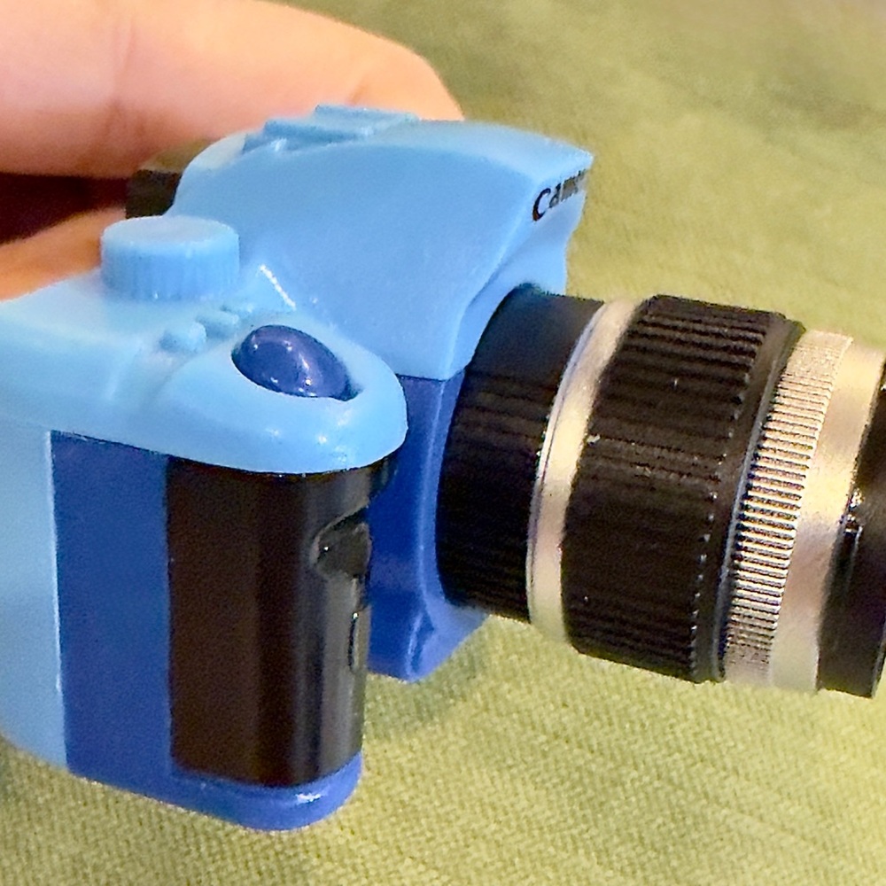Blue Mini Camera Keychain Charm - Unbranded - Picture 5 of 8